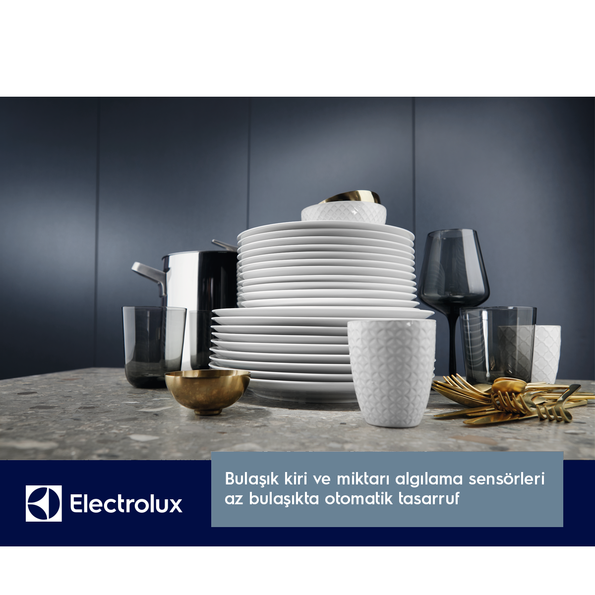 ELECTROLUX ESF9500LOW E Enerji Sınıfı 6 Programlı 14 Kişilik Bulaşık Makinesi Beyaz