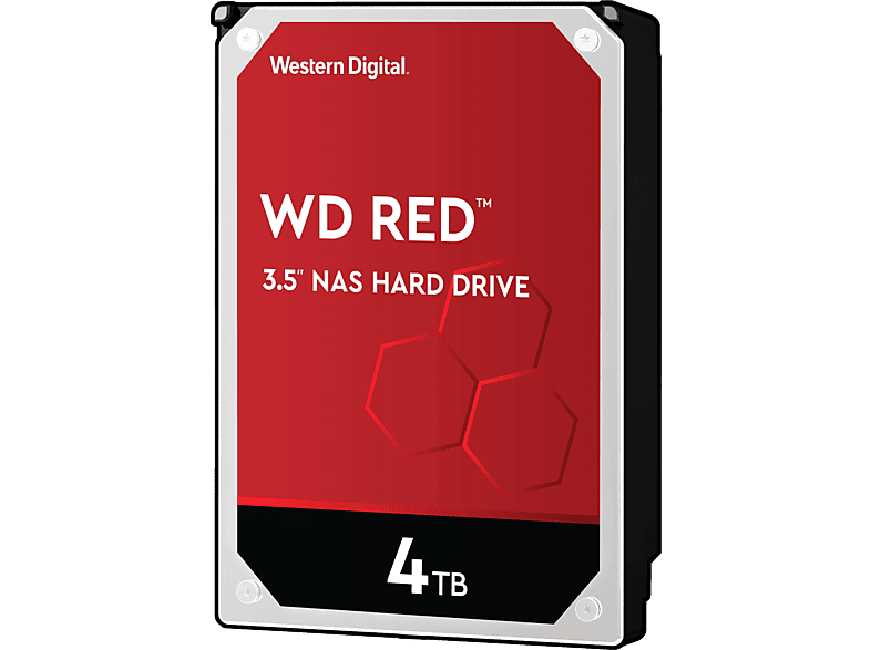 WD Red™ NAS-Festplatte Bulk, 4 TB HDD SATA 6 Gbps, 3,5 Zoll, intern