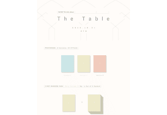 Nu'Est - The Table (7th Mini Album) - Version1  - (CD-Mini-Album)