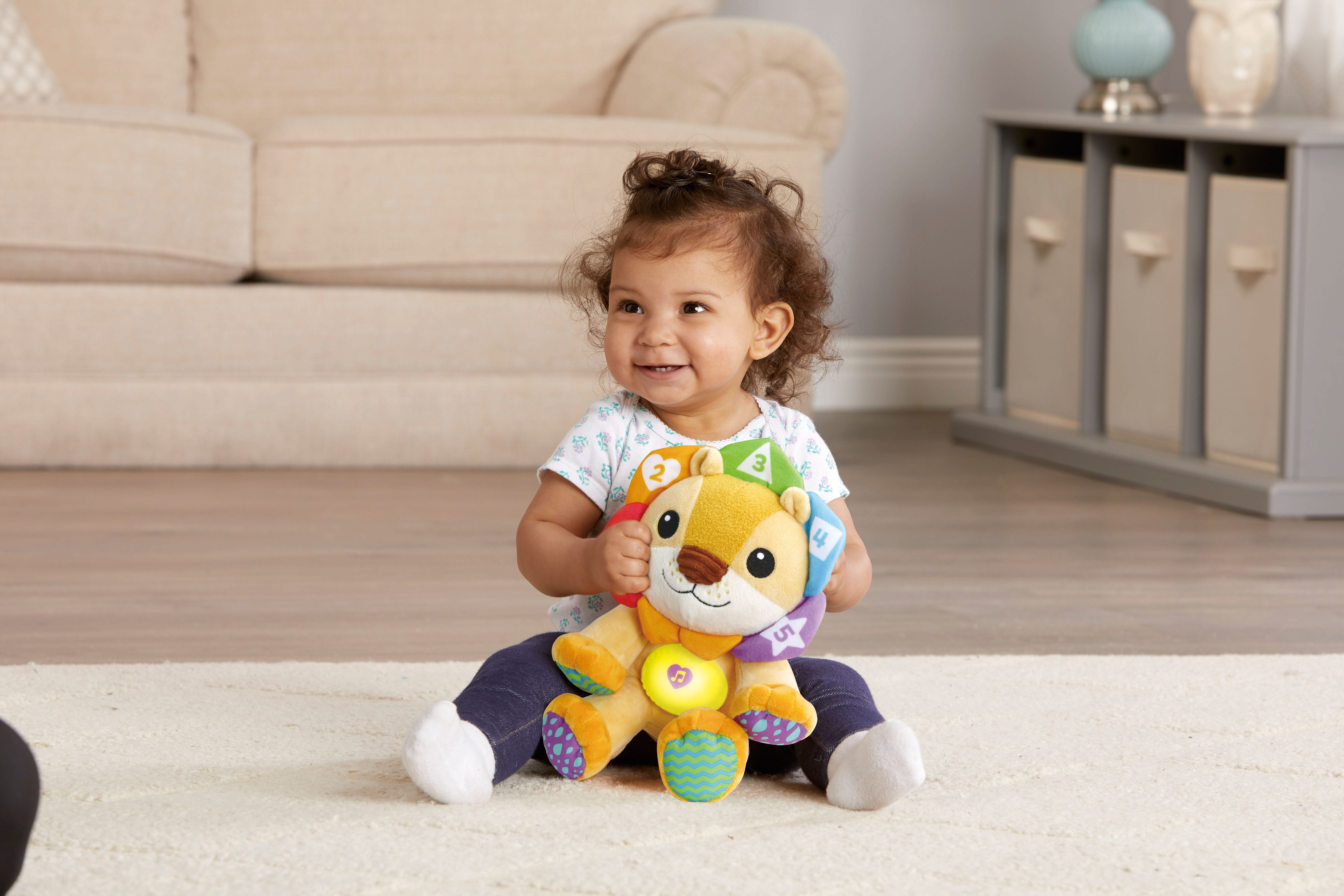 VTECH Leo Lernlöwe Plüschtier, Mehrfarbig