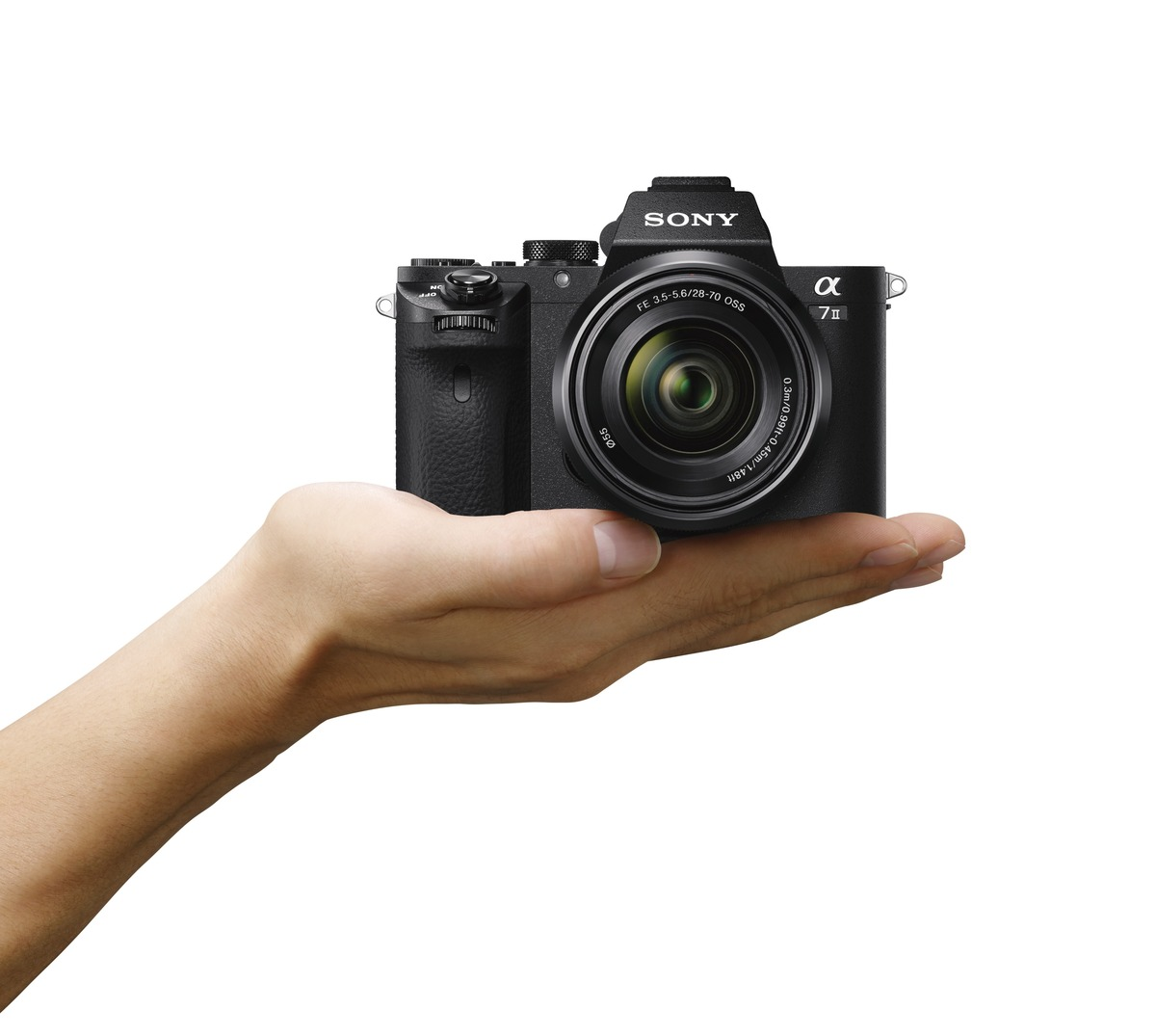 SONY Alpha 7 M2 Kit (ILCE-7M2K) Systemkamera mit Objektiv 28-70 mm, 7,6 cm Display, WLAN