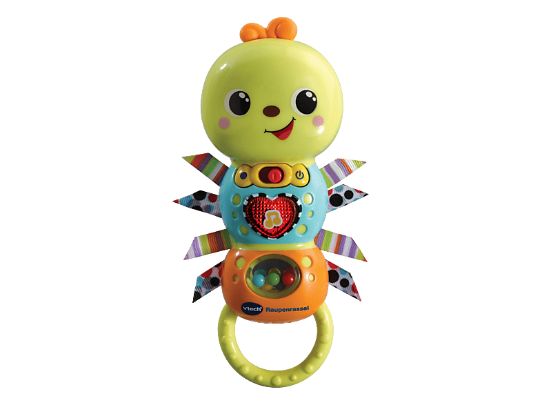 VTECH Raupenrassel Kinderrassel, Mehrfarbig | SATURN