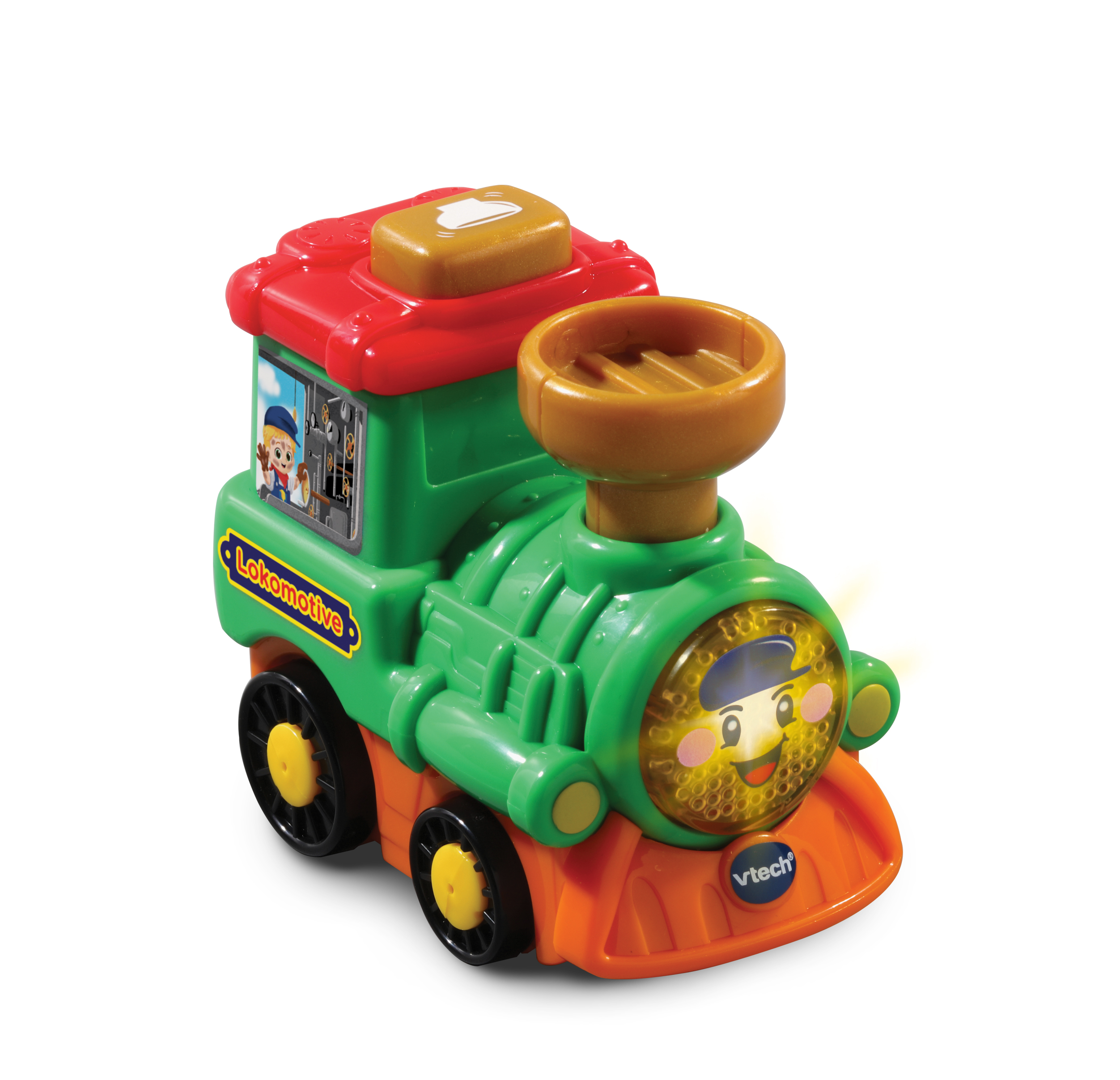 VTECH Tut Tut Baby Züge - Lokomotive Spielzeuglok, Mehrfarbig