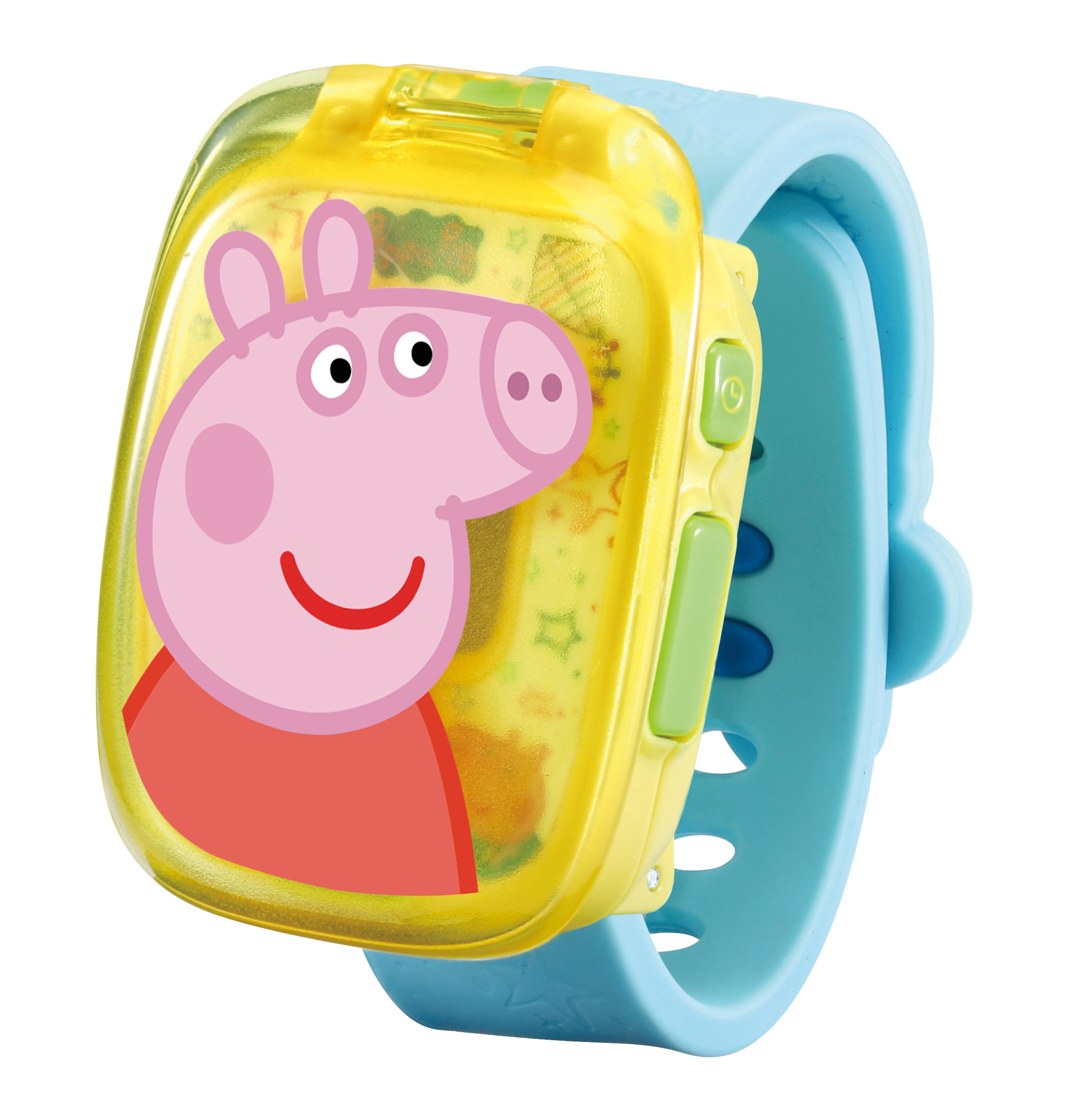 VTECH Peppas blau Lernuhr, Mehrfarbig
