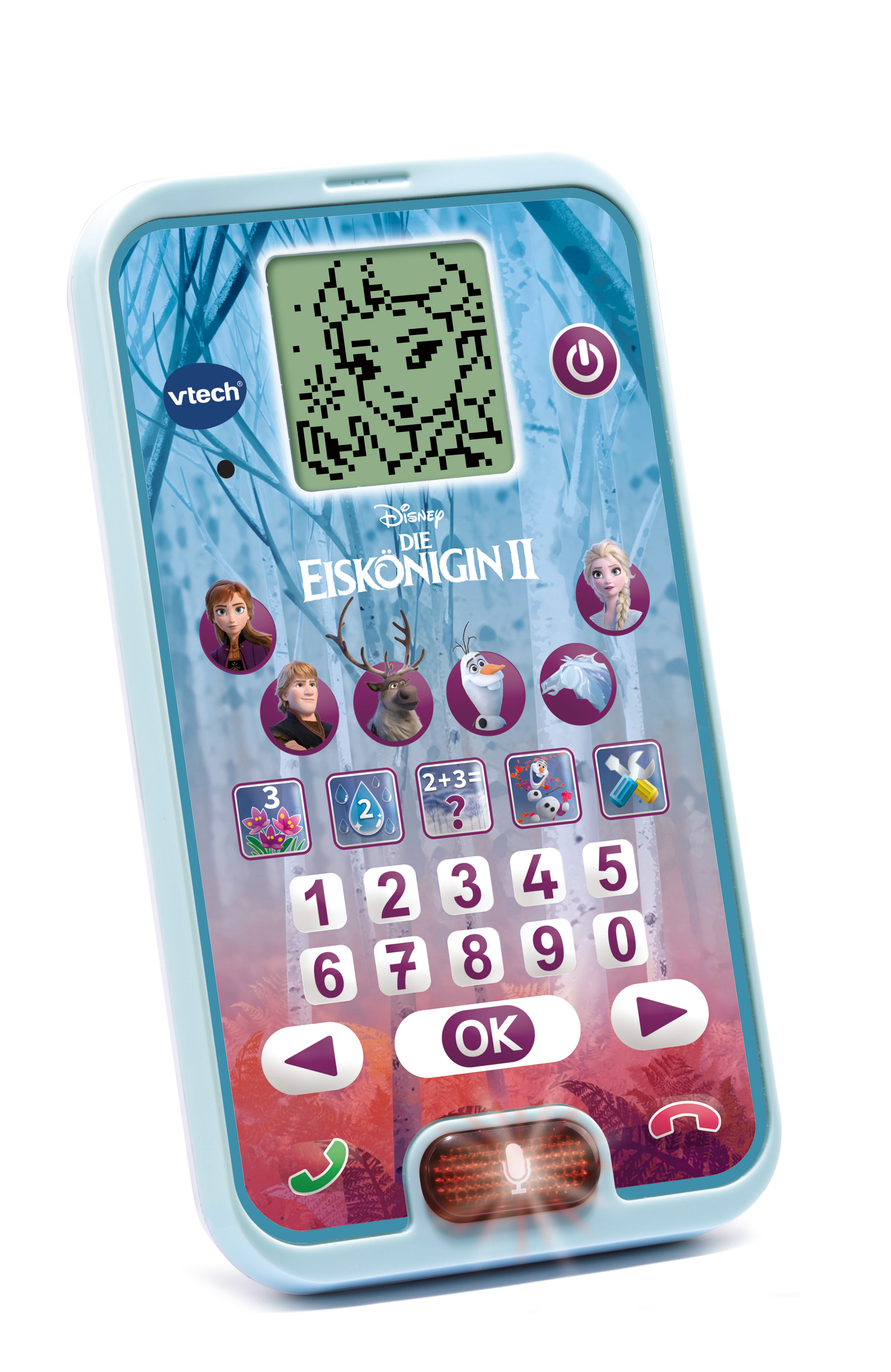 VTECH Frozen 2 Lernhandy Lernhandy, Mehrfarbig