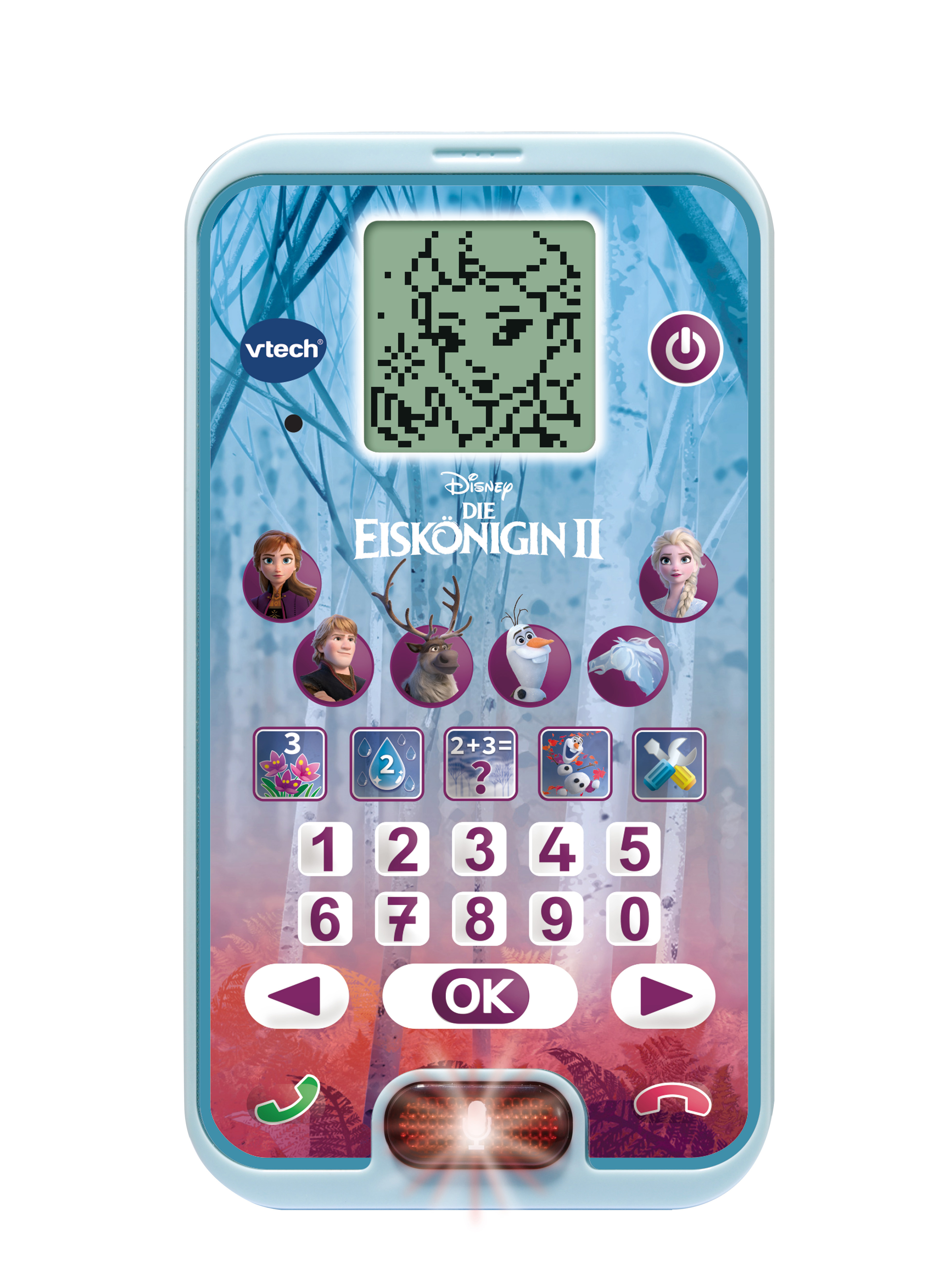 VTECH Frozen 2 Lernhandy Lernhandy, Mehrfarbig