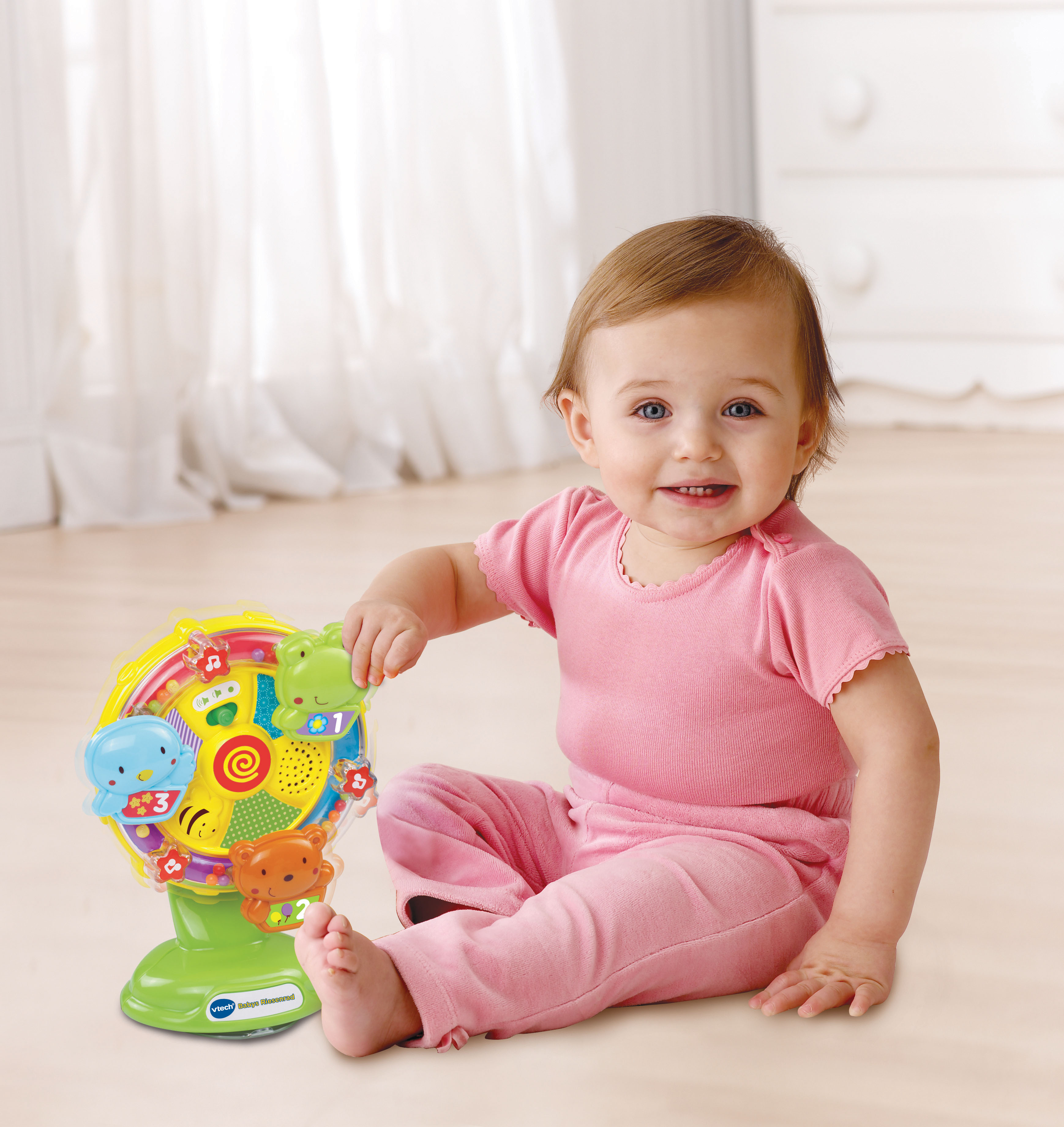 VTECH Babys Riesenrad Babyspielzeug, Mehrfarbig