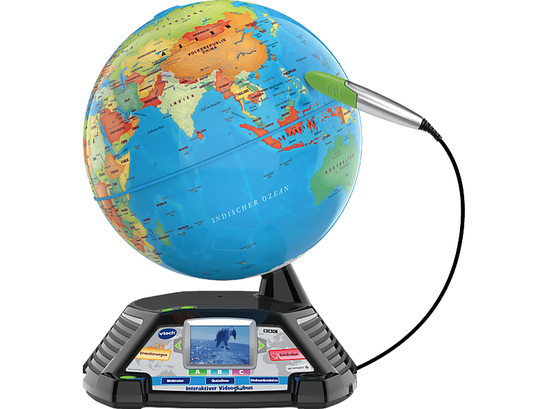 Vtech Interaktiver Videoglobus Videoglobus, Mehrfarbig