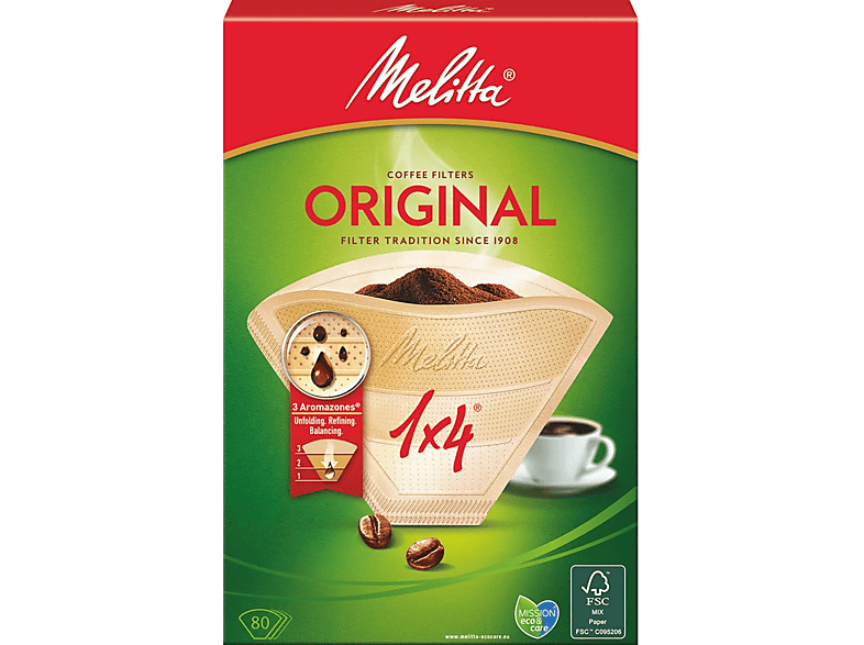 MELITTA 1X4/80 Orijinal NB AZ 2012 Filtre Kağıdı_0