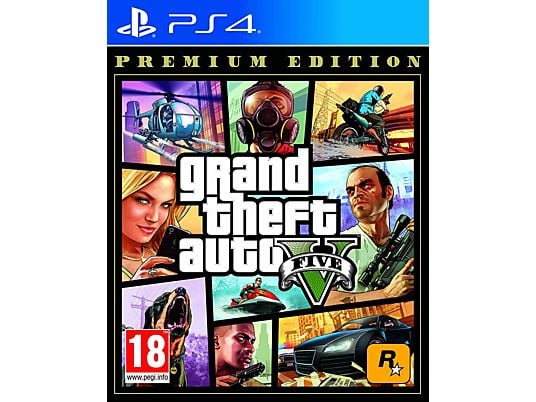 Grand Theft Auto V: Premium Edition - PlayStation 4 - Allemand