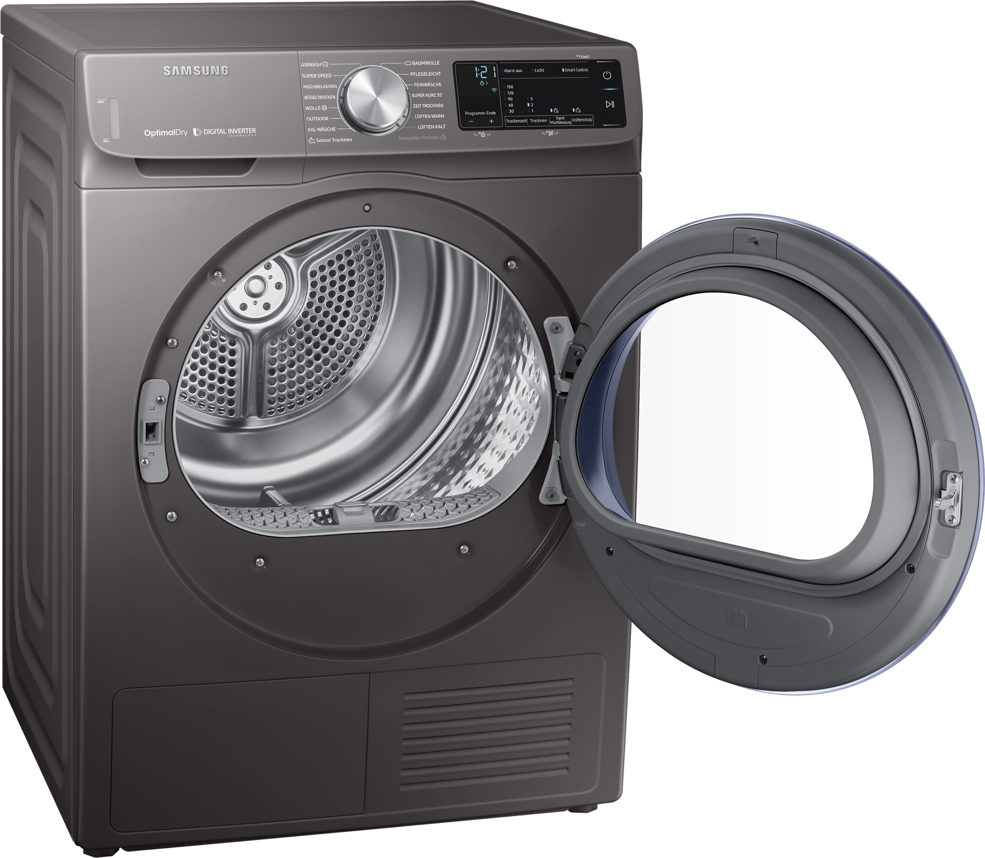 SAMSUNG DV8AN62532X Wärmepumpentrockner (8 kg, A+++, Inox)