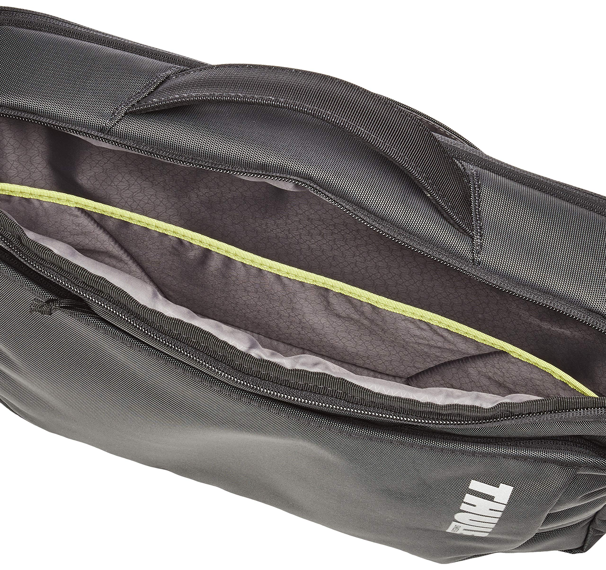Maletín para portátil - Thule 3203427, Hasta 15.6", Universal, Nylon, Resistente, Trolley strap, Negro