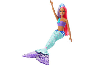 BARBIE Dreamtopia Meerjungfrau (pinkes und lilafarbenes Haar) Puppe Mehrfarbig