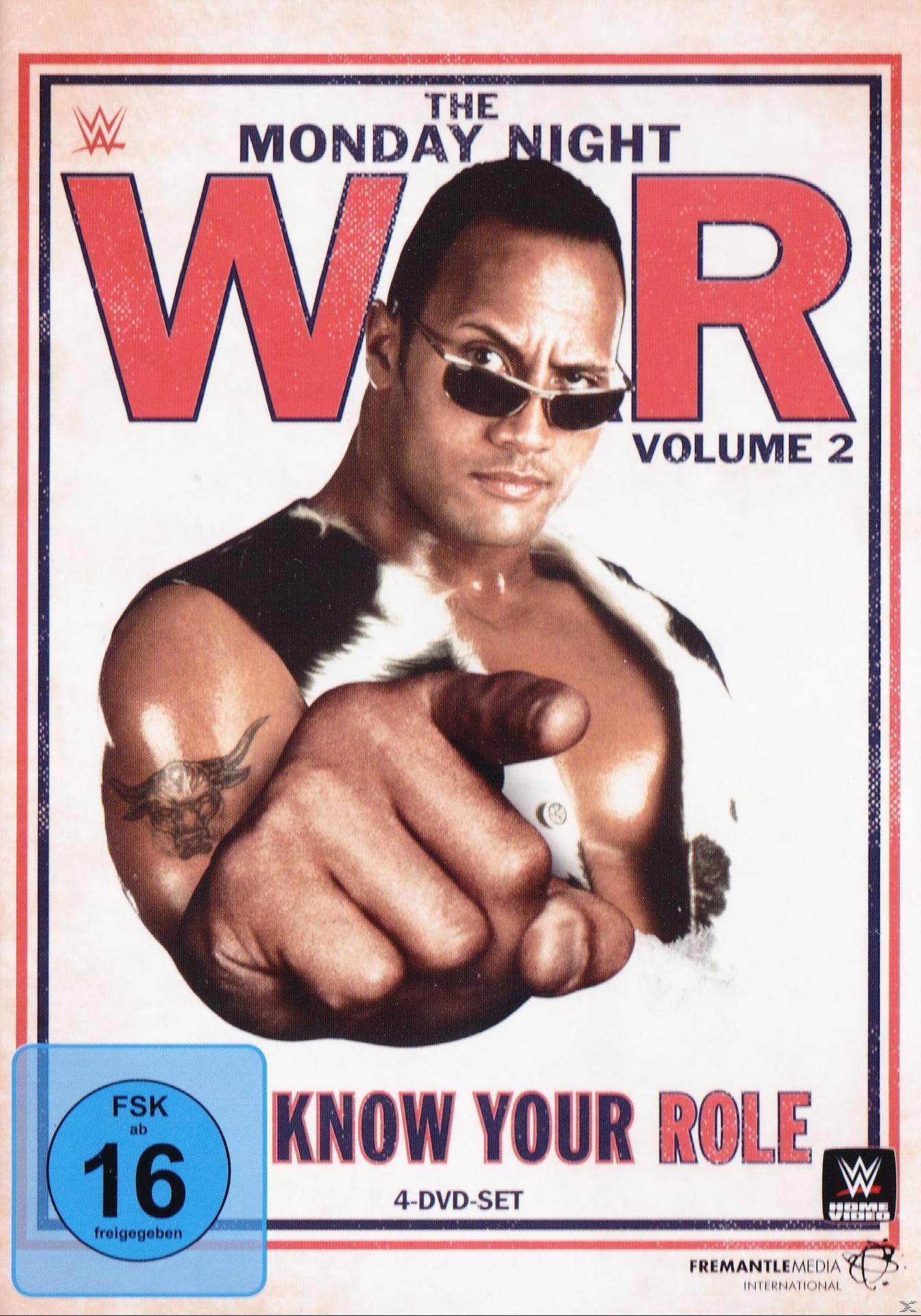 DVD-Cover: The Rock zeigt auf den Betrachter, mit Wrestling-Thema und dem Text "KNOW YOUR ROLE".