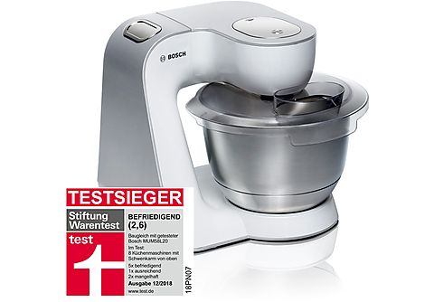 BOSCH MUM 58 W 20 Creation Line Küchenmaschine Weiß (Rührschüsselkapazität:  3,9 l, 1000 Watt) online kaufen | MediaMarkt