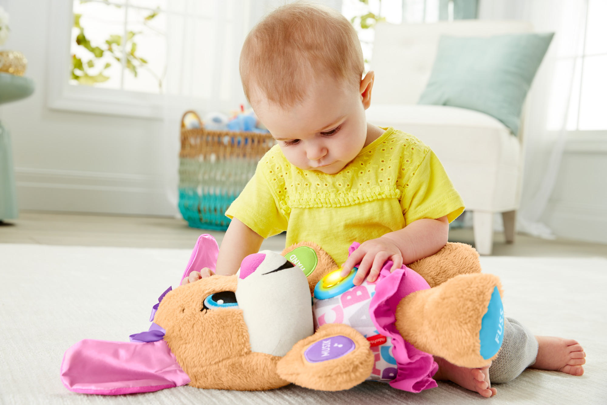 FISHER PRICE Lernspaß Hundefreundin Babyspielzeug Mehrfarbig