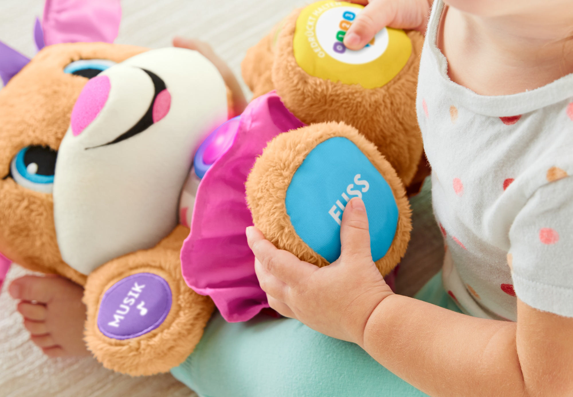 FISHER PRICE Lernspaß Hundefreundin Babyspielzeug Mehrfarbig
