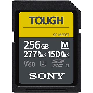 SONY SFM256T Tough UHS-II - SDXC-Schede di memoria  (256 GB, 277 MB/s, Nero)