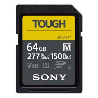SONY SF-M64T - SDXC-Scheda di memoria  (64 GB, 277 MB/s, Nero)