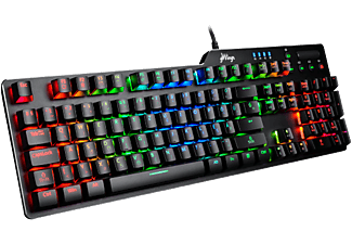 GWINGS GW999MKB mechanikus gaming billentyűzet, multimédiás gombokkal