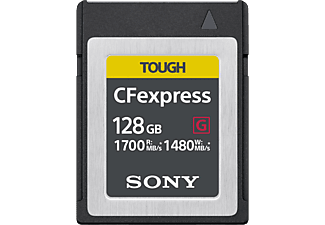 SONY Type B 1700MB/S - CFexpress-Scheda di memoria  (128 GB, 1700 MB/s, Nero)