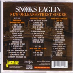 - New Snooks Singer - (CD) Orleans Eaglin Street