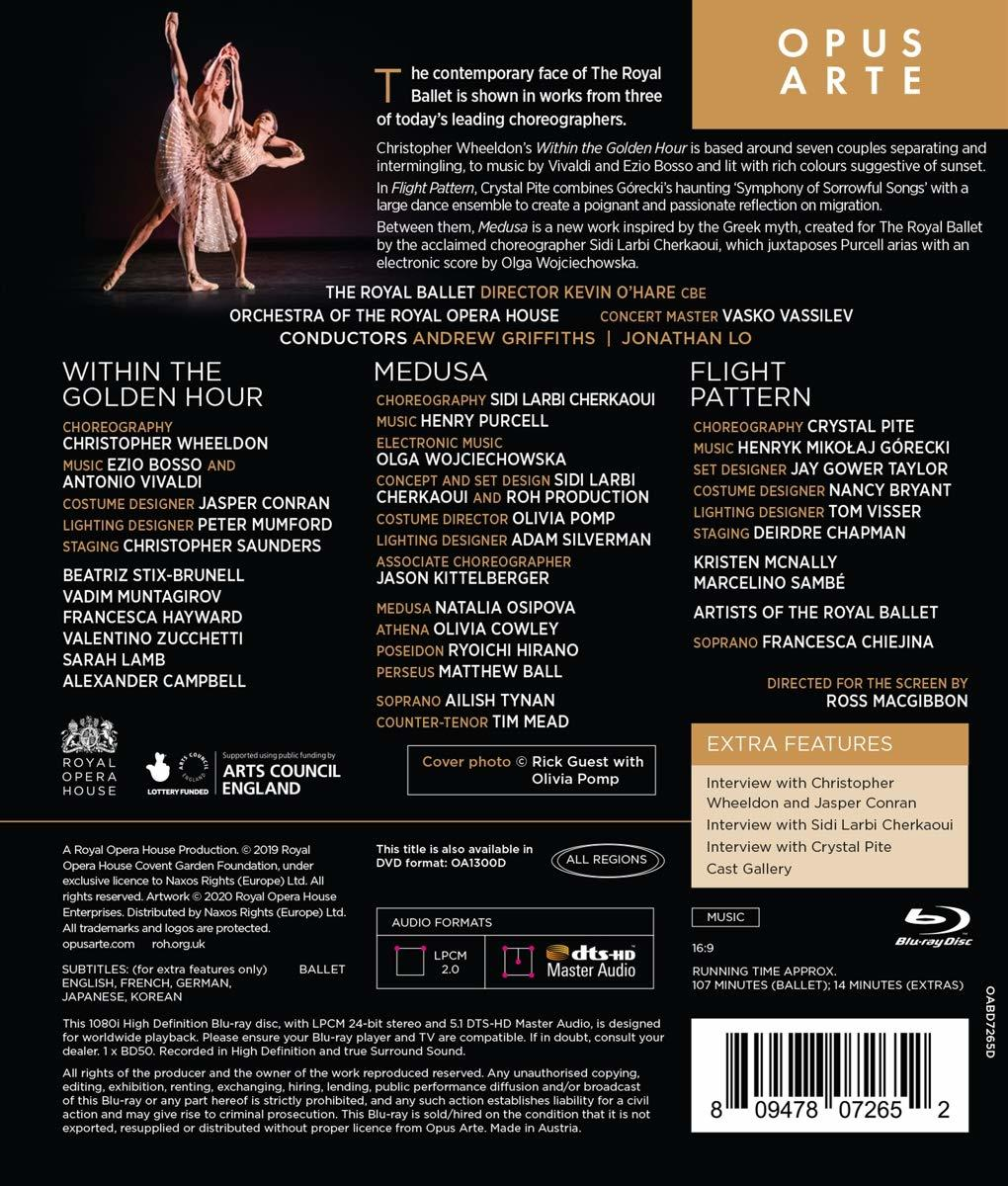 Jonathan Lo, Orchestra Of The Royal Opera House - Within the Golden Hour/Medusa/Flight Pattern  - (Blu-ray)
