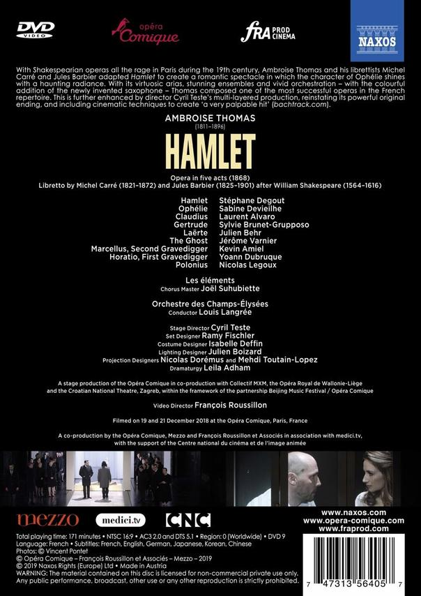 Rückseite einer DVD-Hülle. Es hat Text auf Französisch. Es gibt Fotos von Personen. Der Hintergrund ist weiß.