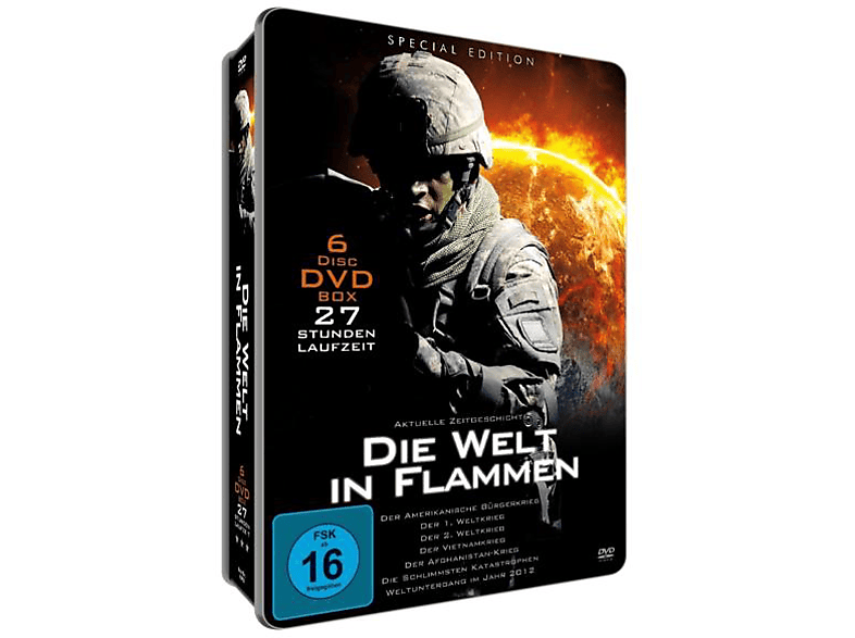 Welt in Flammen - LTD Deluxe Metallbox (6 DVDs) DVD (FSK: 16)