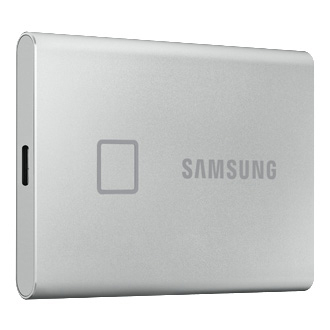 SSD, TB SAMSUNG Silber SSD Touch T7 extern, Portable Festplatte, 1