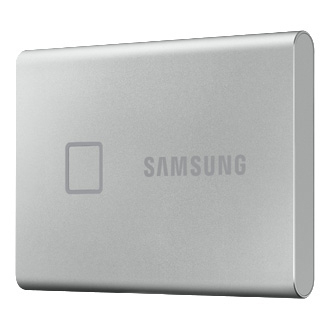 Touch SSD extern, SSD, Silber TB SAMSUNG Portable Festplatte, 1 T7
