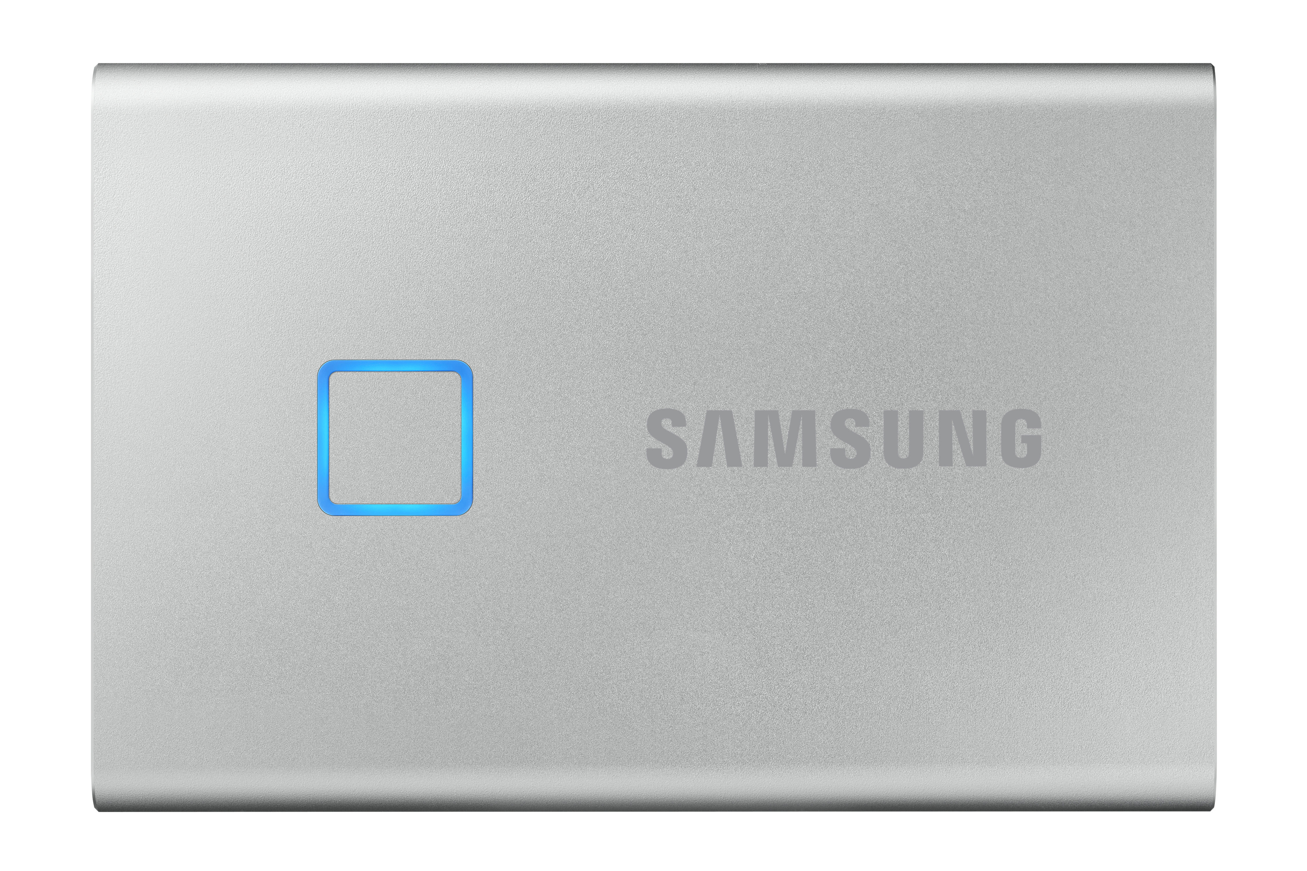 SAMSUNG Portable SSD T7 Touch Festplatte, 2 TB SSD, extern, Silber