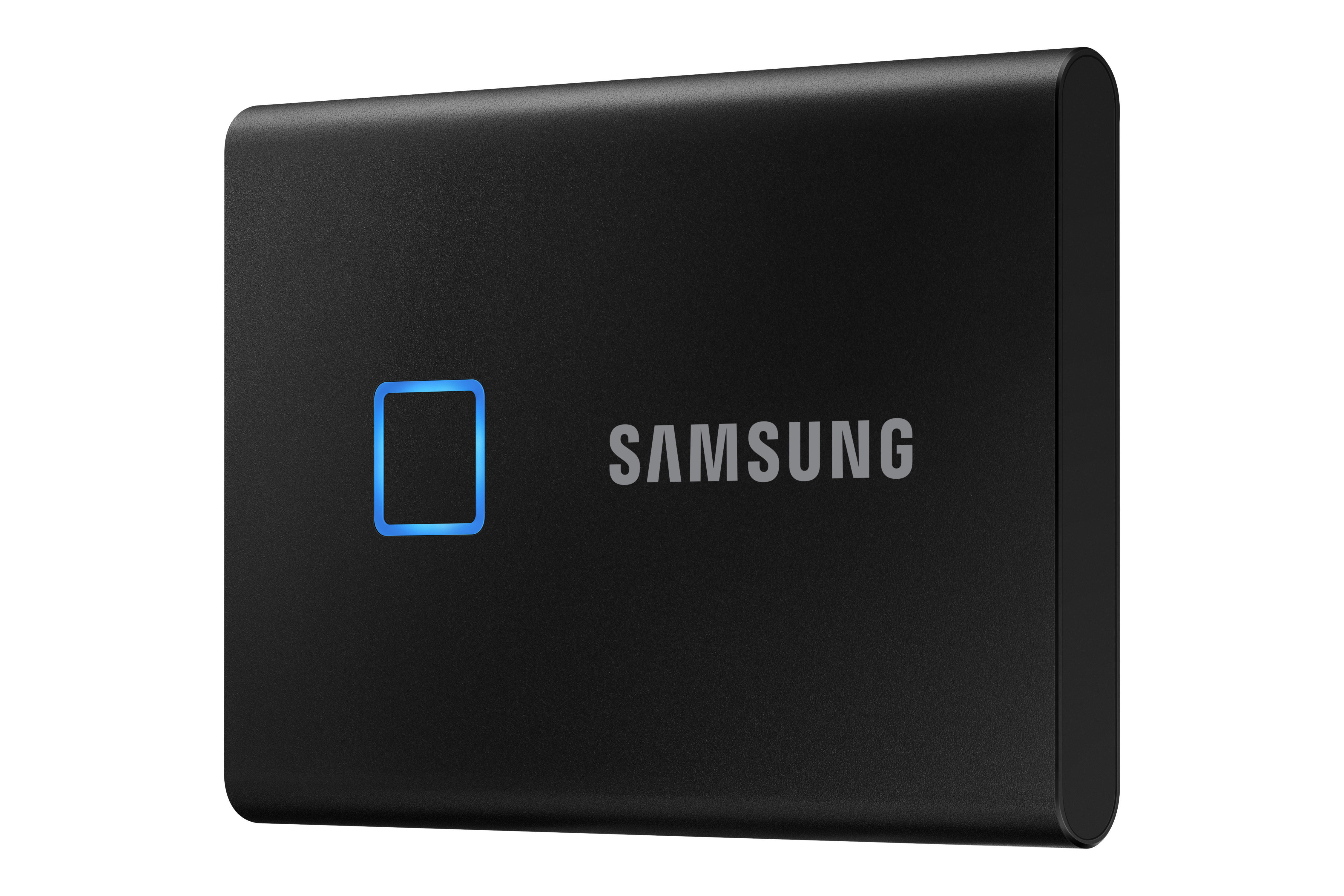 SAMSUNG Portable SSD T7 Touch Festplatte, 500 GB SSD, extern, Schwarz