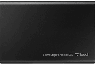 SAMSUNG Portable SSD T7 Touch Festplatte, 2 TB SSD, extern, Schwarz