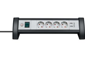 IMABO 230 V Unterputz Steckdose mit 2 x USB Ladegerät, passend für GIRA  System 55 Steckdose