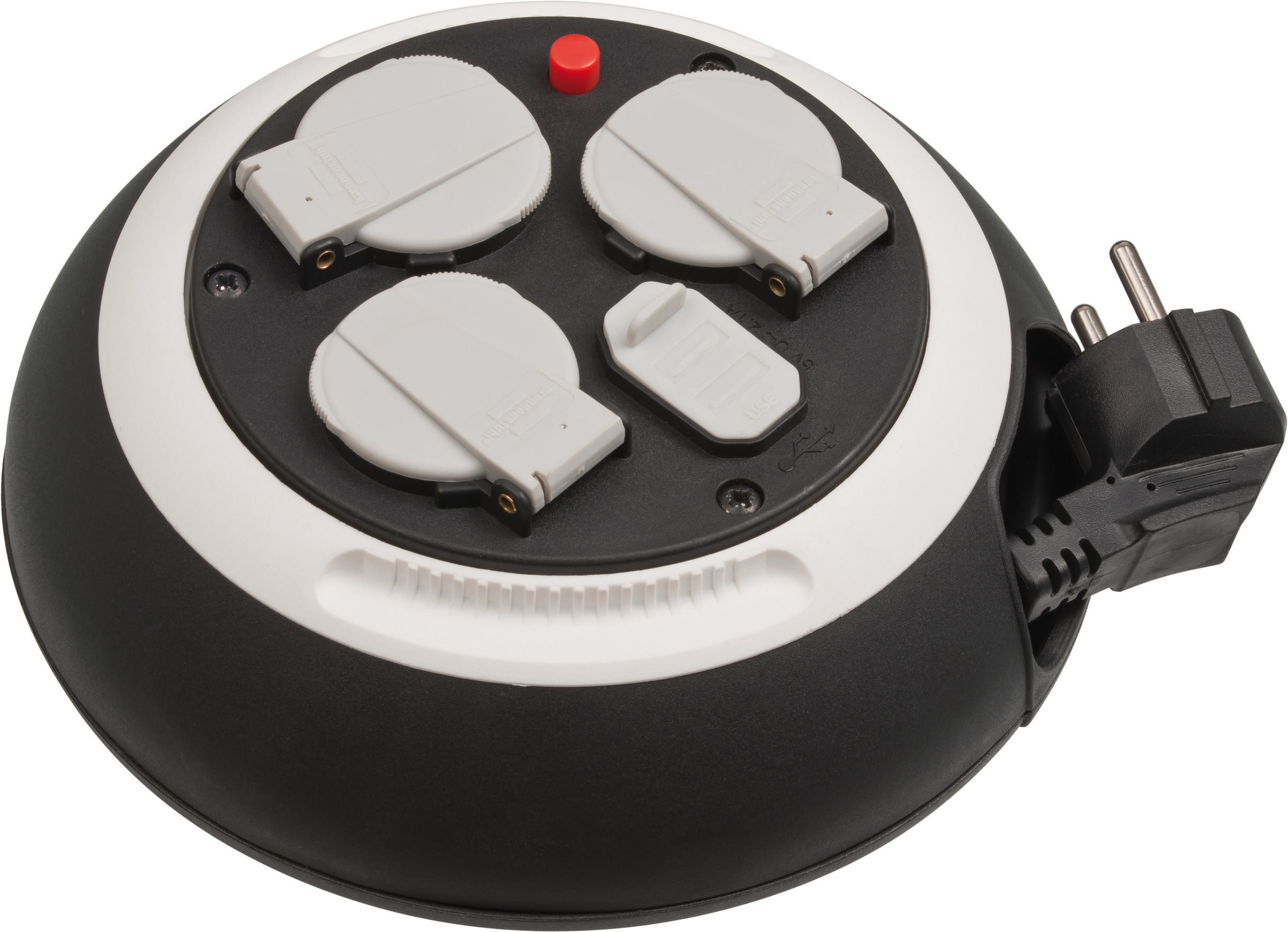 BRENNENSTUHL 1109220600 COMFORT-LINE CL-S MIT USB-LADEFUNKTION Kabeltrommel, 3 m