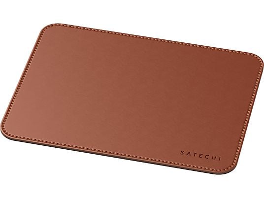 SATECHI Eco Leather - Tappetino per mouse (Marrone)