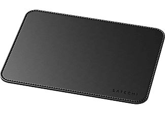 SATECHI Eco Leather - Tappetino per mouse (Nero)