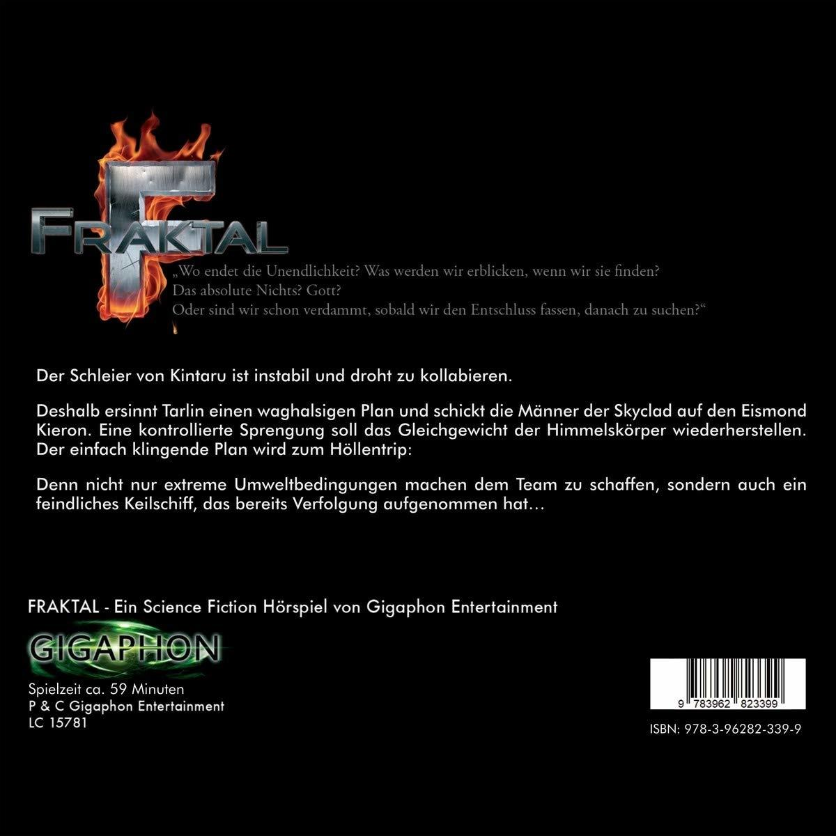Buchcover für ein deutsches Hörbuch mit Text und Logo. Ein dunkler Hintergrund ist sichtbar.