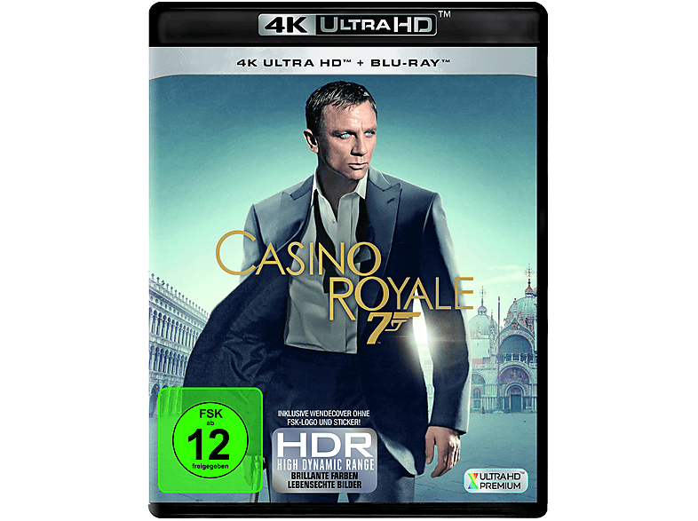 James Bond 007 - Casino Royale Inkl. HDR) [4K Ultra HD Blu-ray + Blu-ray]