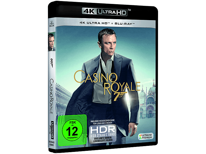 James Bond 007 - Casino Royale Inkl. HDR) [4K Ultra HD Blu-ray + Blu-ray] — Foto 2 von 2