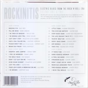 Albumcover mit einer Liste von Songs und Text, für eine Musikkompilation, mit weißem Hintergrund.