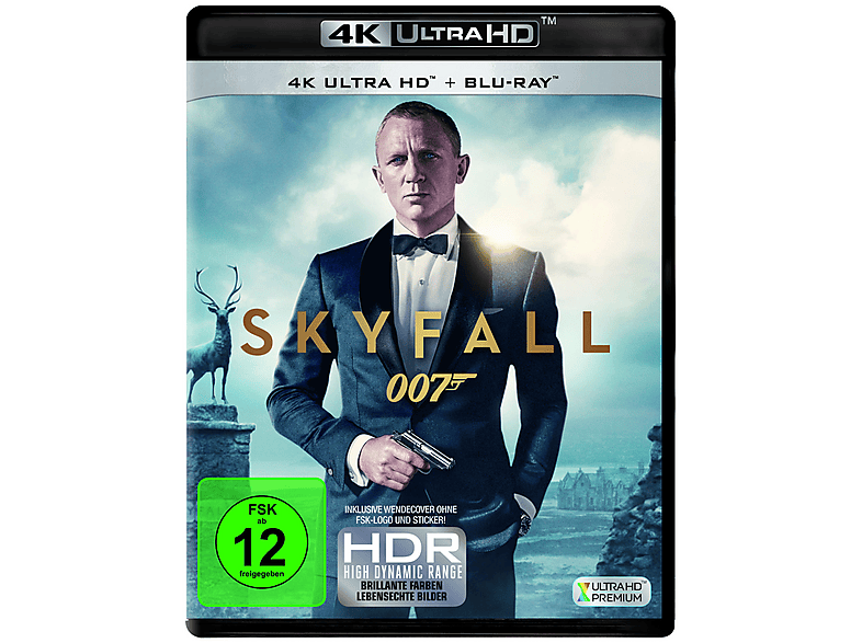 James Bond 007 - Skyfall (inkl. HDR) [4K Ultra HD Blu-ray + Blu-ray]