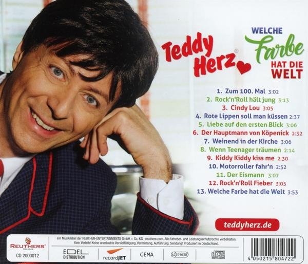 Teddy Herz - Welche Farbe Hat Die Welt  - (CD)
