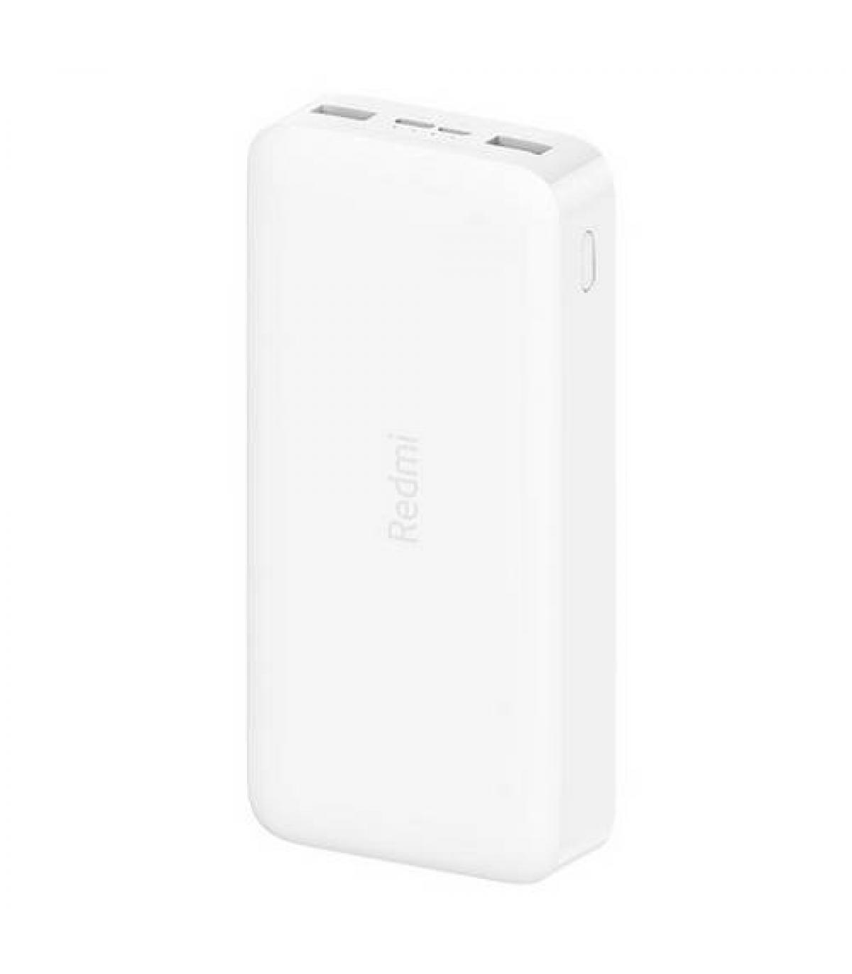 Powerbank - Xiaomi Redmi 18W, Fast Charge, 20000 mAh, Blanco