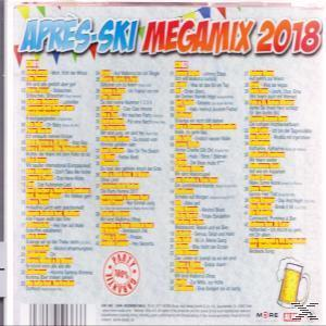 Cd-hoes met veel Duitse songtitels. Een bierpul en een feestsymbool zijn zichtbaar.
