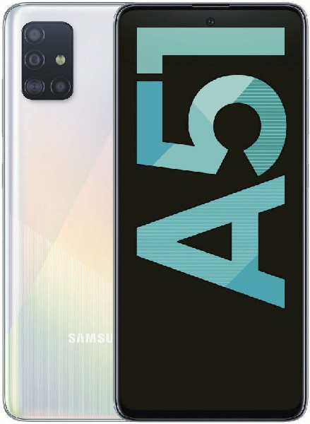 Móvil - Samsung Galaxy A51, Blanco, 128 GB, 4 GB RAM, 6.5" Full HD+, Exynos 9611, 4000 mAh, Android