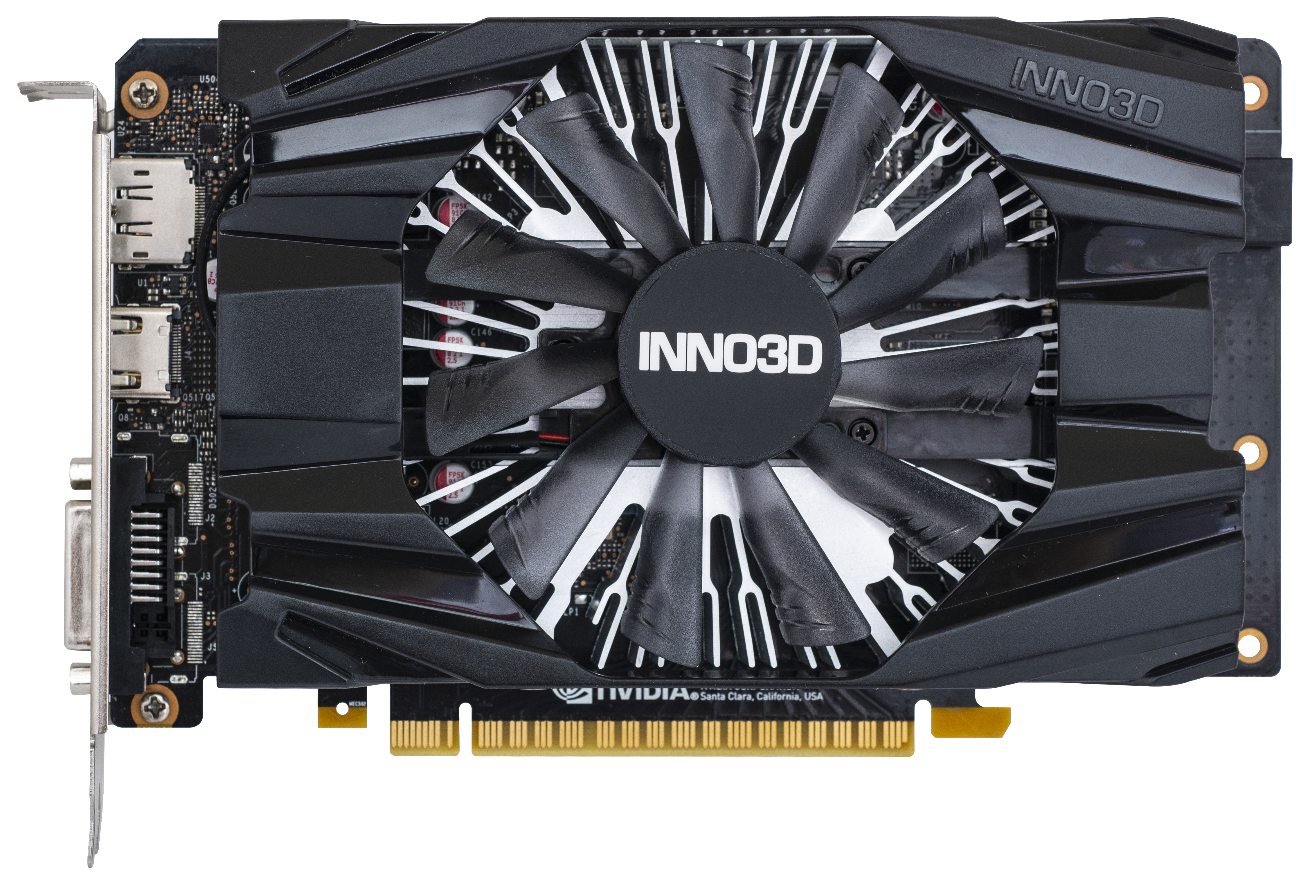 SUPER™ 1650 4GB GTX GeForce® (N165S1-04D6-1720VA29) (NVIDIA, Grafikkarte) INNO3D Compact