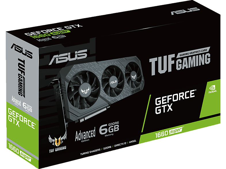 ASUS Geforce® GTX 1660 SUPER™ TUF 3 Gaming Advanced 6GB (90YV0DS1 ...