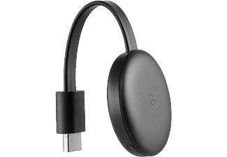 GOOGLE Chromecast - Mediaplayer (Schwarz)